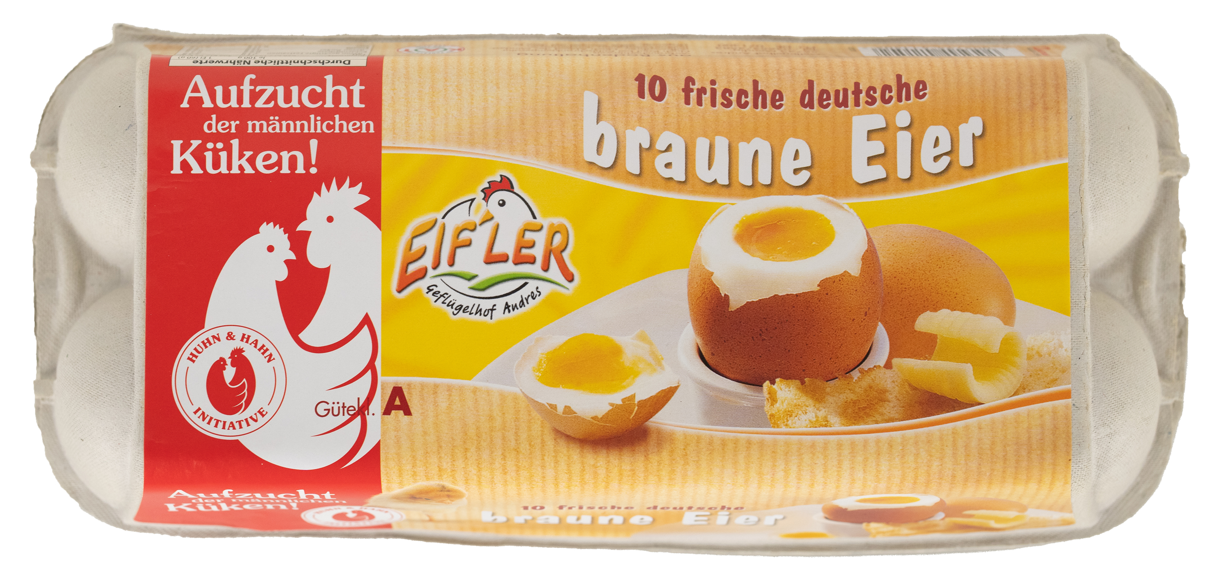10 frische deutsche braune Eier // Geflügelhof Andres Mendig