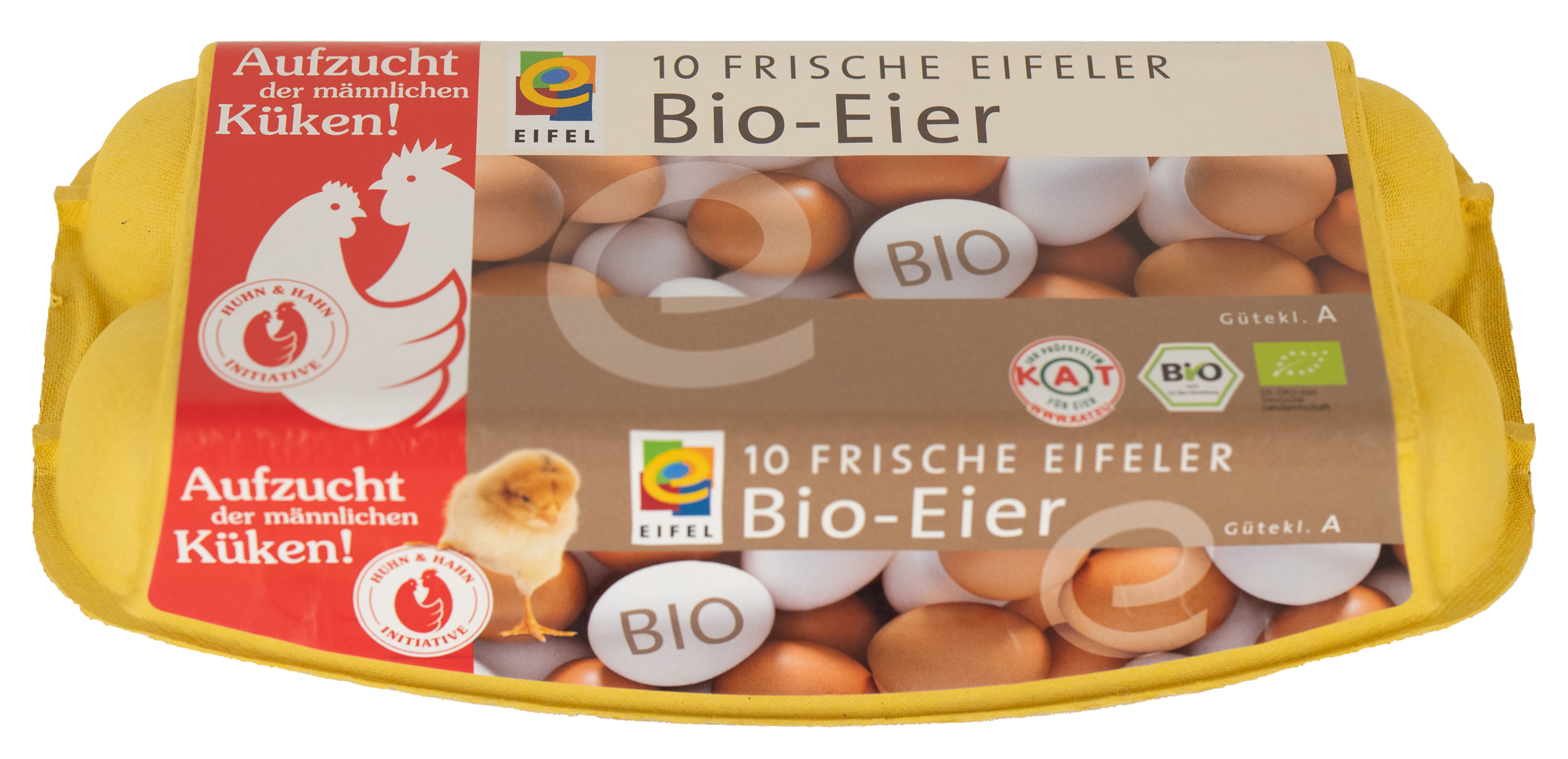 10 frische Eifler Bio-Eier // Geflügelhof Andres Mendig