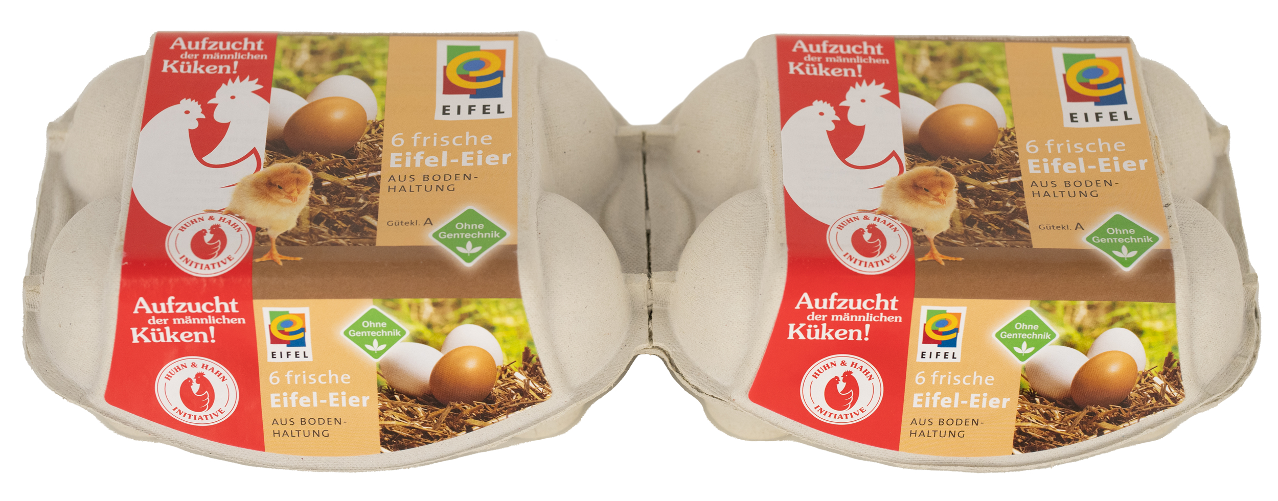 6 frische Eiflele-Eier aus Bodenhaltung  // Geflügelhof Andres Mendig